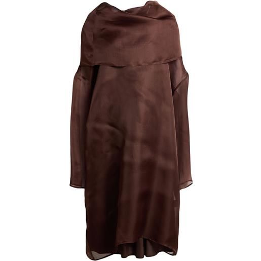 GIANLUCA CAPANNOLO - vestito in seta