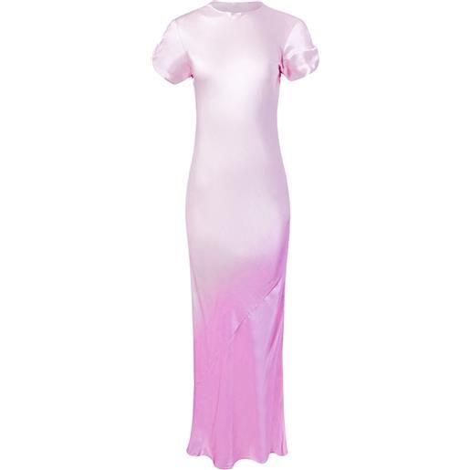 Alejandra Alonso Rojas abito lungo nausheen - rosa