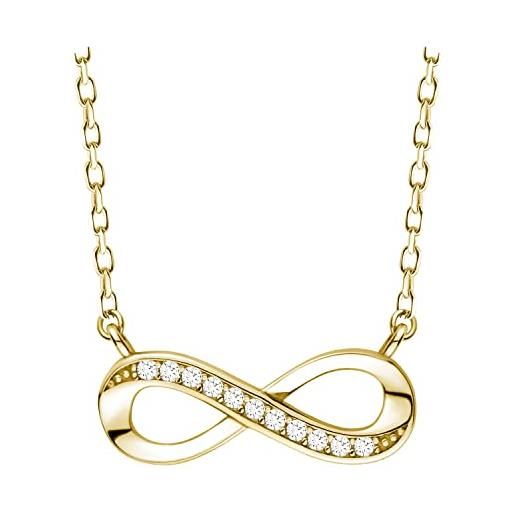 Collana in argento 925% con ciondolo principessa