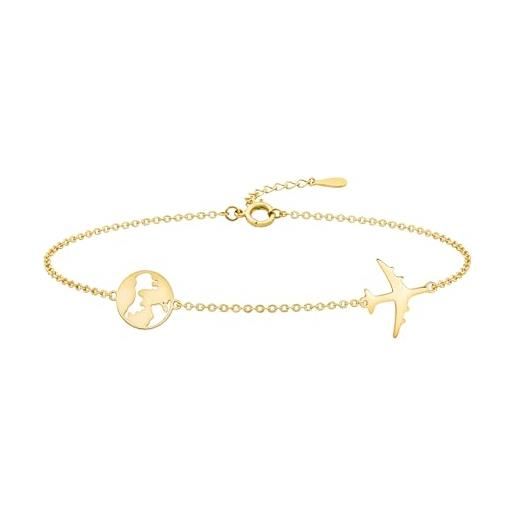 Bracciali Con Charms Pendenti Donna Argento 925 Gioielli Bliss Coccole 20092661 P336054