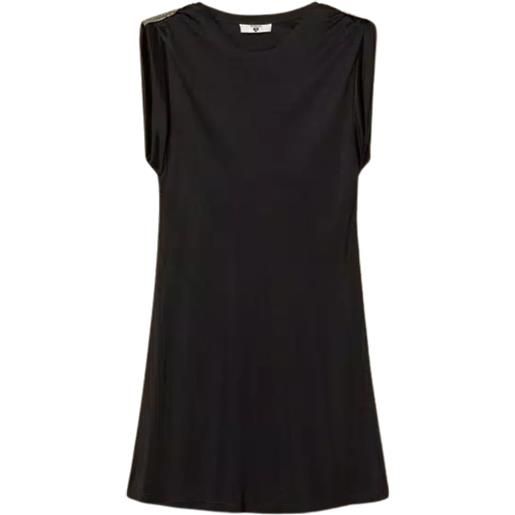 TWINSET abito corto con ricamo di paillettes