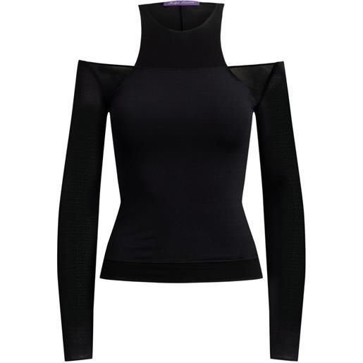 Ralph Lauren Collection top maxine a strati - nero