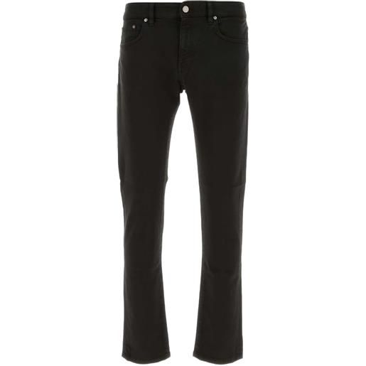PT Torino jeans con applicazione logo - nero