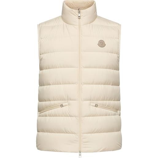 Moncler gilet trapuntato - toni neutri