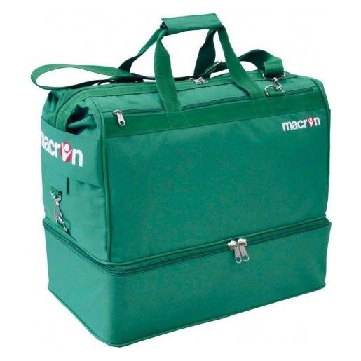 Macron borsone macron apex holdall large palestra fitness sport borsa calcio bags football (verde)