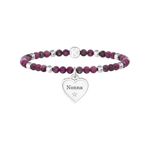 Gioielleria Mancini - Bracciale - Donna - Kidult - 731943 - Family - Acciaio