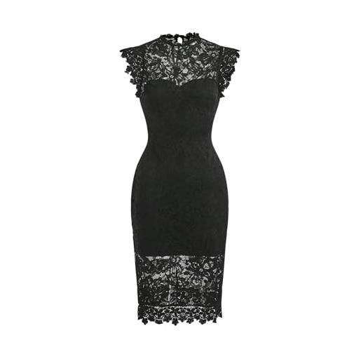 Fehploh 2023 Mini Abito Estivo da Donna con Scollo Quadrato, Manica