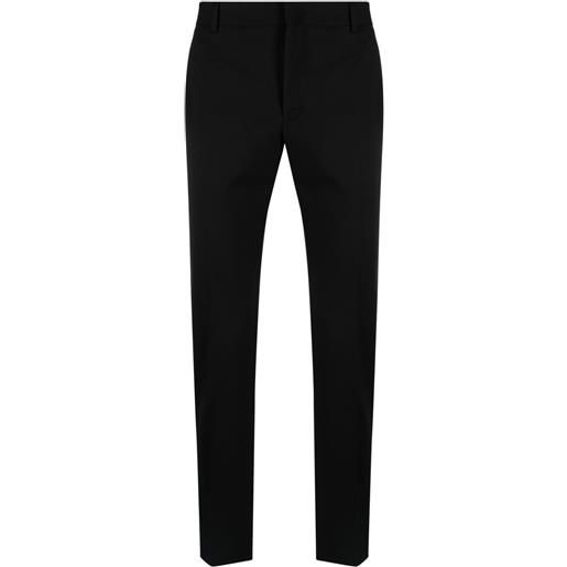 PT Torino pantaloni slim a vita media - nero
