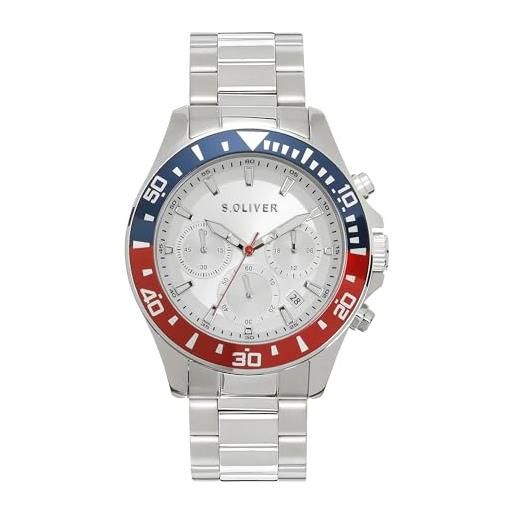 S.OLIVER - Orologio Analogico Quarzo Donna Con Cinturino In Pelle So