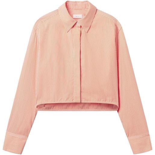 A.L.C. camicia a righe maud - arancione