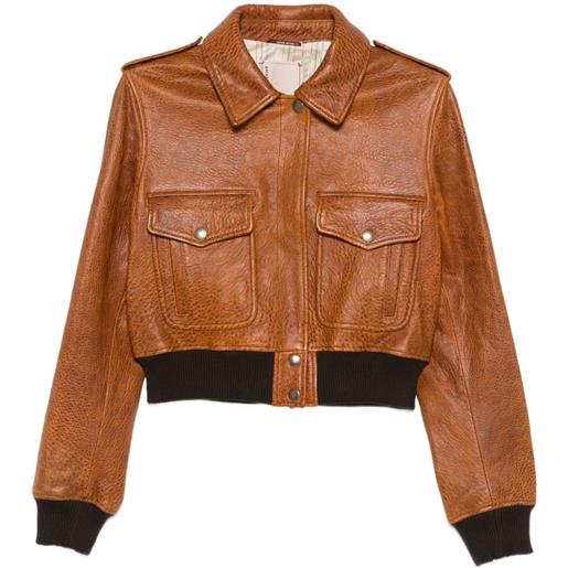 Antonio Marras giacca con orlo a coste - marrone