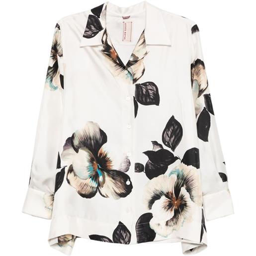 Antonio Marras blusa a fiori - toni neutri