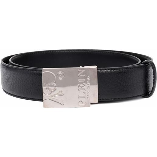 Philipp Plein cintura con fibbia - nero