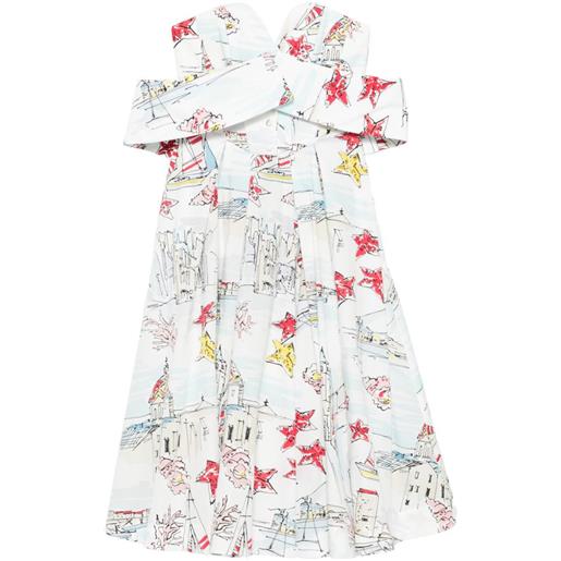 Antonio Marras abito senza spalline - bianco