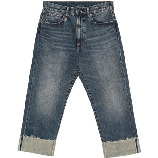 R13 jeans con cinque tasche - blu