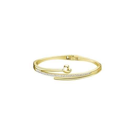 LOTUS STYLE Bracciale Donna Acciaio Inossidabile LS1903-2/1 - Bracciale Sofisticato con Lucidatura e Finitura Raffinata 6,66 cm - Ideale come Regalo