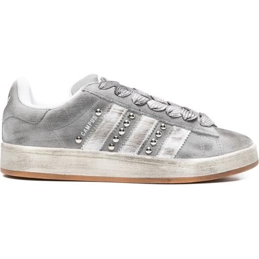 adidas sneakers campus 00s con righe - grigio
