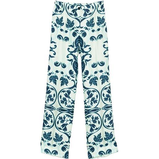 F.R.S For Restless Sleepers pantaloni etere a fiori - verde