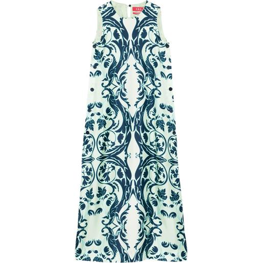 F.R.S For Restless Sleepers abito lungo a fiori - verde
