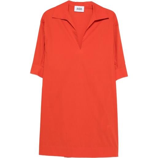ALPHA STUDIO abito midi - arancione