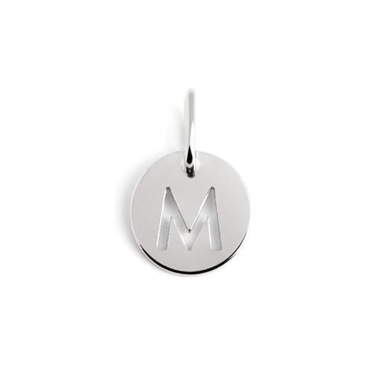 Ciondolo con lettera B in argento Sterling 925 con ciondolo a lettera in argento