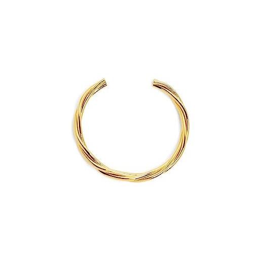 Bracciale rigido tubolare in oro rosa 18 kt rigenerato a 4.520