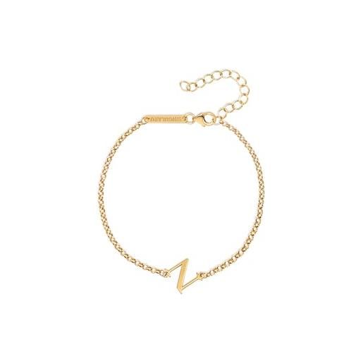 MVMT Bracciale A Catena Donna Oro Giallo – Modern Chain Bracelet In Acciaio Inox Con Placcatura Ionica, Chiusura Magnetica, 19 Cm – Gioiello Minimal California - 5