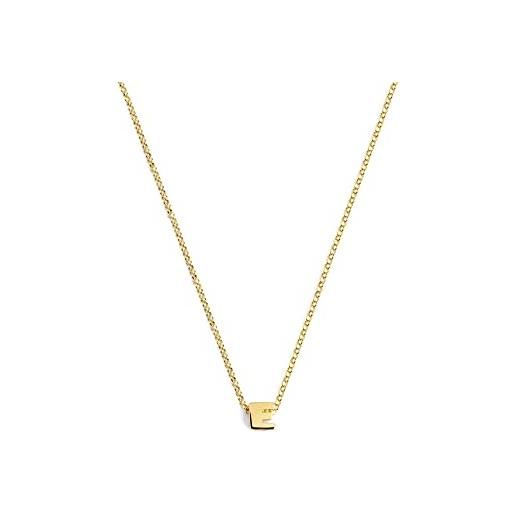 Collana Con Iniziale INFUSEU, Lettera A-Z In Metallo Con Zirconi, Regalo Romantico Per Donne E Ragazze, Catena 20+2 Pollici