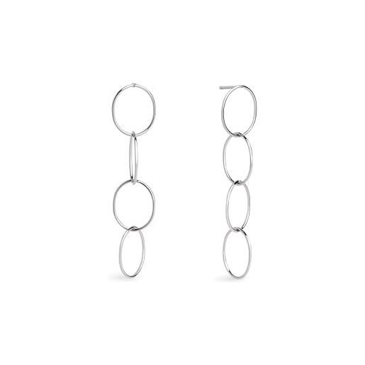 Engelsrufer Orecchini in argento con bussola ERE WINDROSE ENP ZI donna
