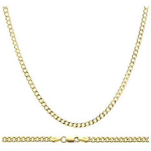 Collana In Oro Giallo 14K A Cavo Sottile - Gioiello Elegante E Classico Per Ogni Occasione