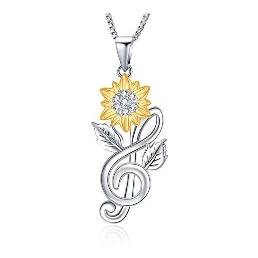 YAFEINI Bracciale Girasole In Argento 925: Il Regalo Che Illumina Chi Ami!