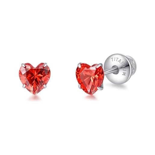 EYS JEWELRY Orecchini Anallergici In Argento Sterling 925 Ossidato - Forma Di Rosa E Fiore, Diametro 6 Mm, Regalo In Confezione Elegante - 4