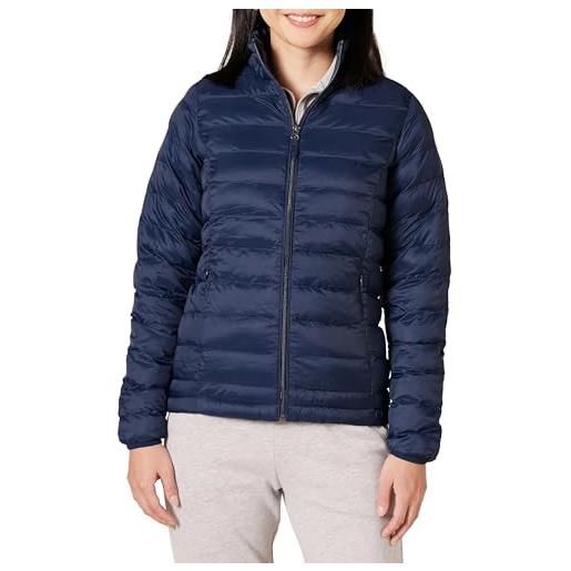 Amazon Essentials piumino leggero a maniche lunghe resistente all'acqua ripiegabile (disponibile in taglie forti) donna, dusty grape, xl