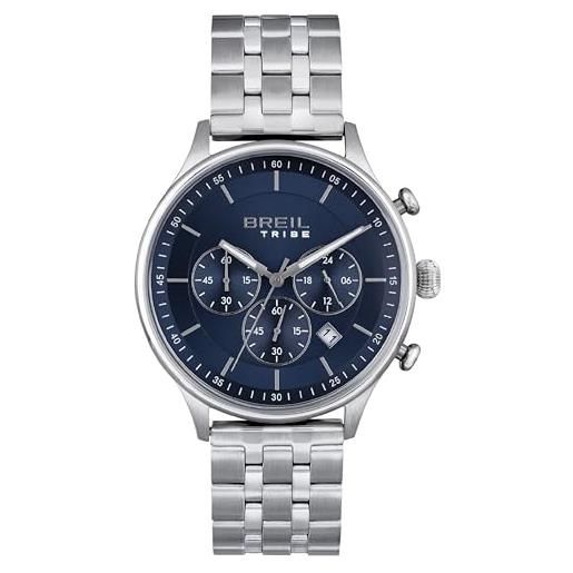 Breil, Collezione Classic Elegance, Orologio Donna con Bracciale in Acciaio e Lunetta con Cristalli, Resistente All'Acqua, Movimento al Quarzo Miyota 2115, Cassa 32 mm, Chiusura con Pulsanti