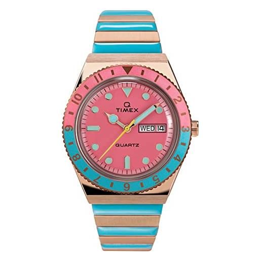 Timex Orologio Cavatina Expansion Band, Color oro/Bianco, Classico : Timex