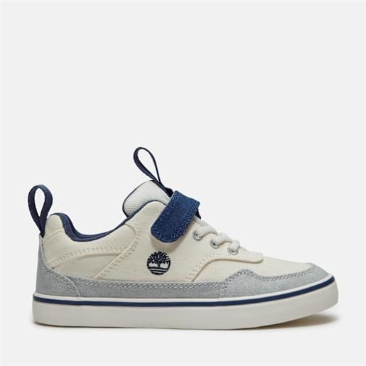 Timberland - sneaker con velcro stone jump da bambino (dal 20 al 30) in beige, beige, taglia: 36