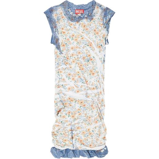 Diesel abito da giorno a fiori - bianco