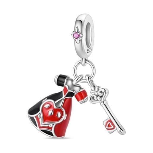 IN Lebole Collezione The Circle L'Amore è Sogno Orecchini da Donna in Ottone Pietra Viola