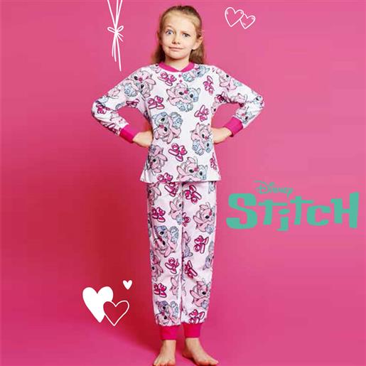 LOREZA Pigiama Bambina Manica Lunga In Cotone – Set Due Pezzi Con Elastan, Vestibilità Comoda, Taglie 2-15 Anni, Certificato Oeko-Tex