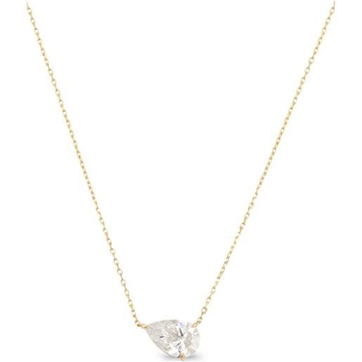 Persée collana iris in oro giallo 9kt con diamanti