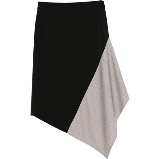 Patrizia Pepe gonna a righe - nero