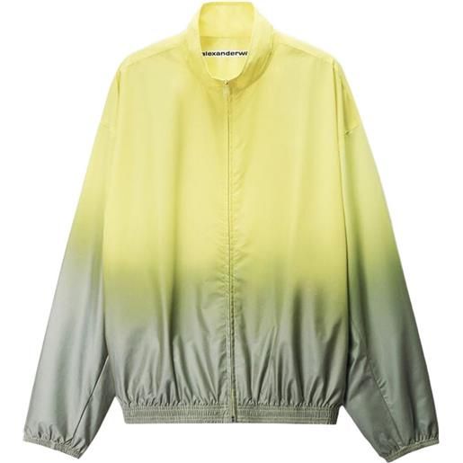 Alexander Wang giacca sportiva reflective - giallo