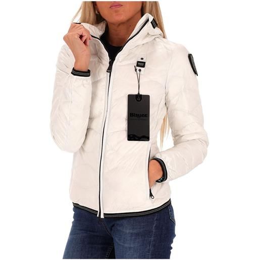Blauer Usa piumino a onde camelia con zip
