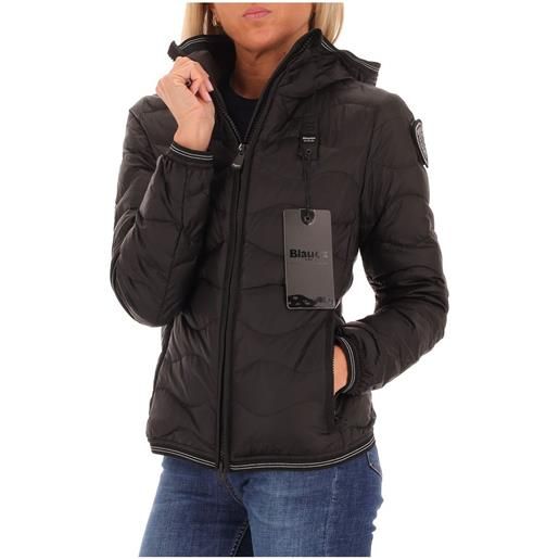 Blauer Usa piumino a onde camelia con zip