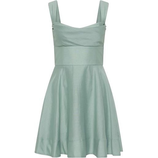 Rebecca Vallance abito corto serenity - verde