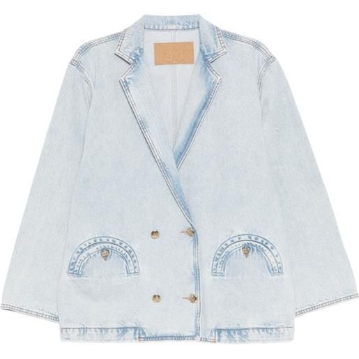Blazé Milano giacca doppiopetto cory - blu