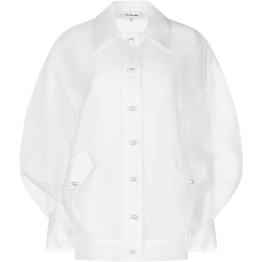 Mia Peculiar bomber oversize - bianco