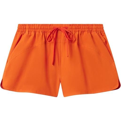 A.L.C. shorts camden con coulisse - arancione