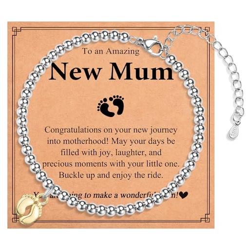Bracciale Mamma In Acciaio Inossidabile – Regalo Per La Festa Della Mamma, Compleanno O Natale – Scritta Significativa “Sei La Migliore Mamma Del Mondo”
