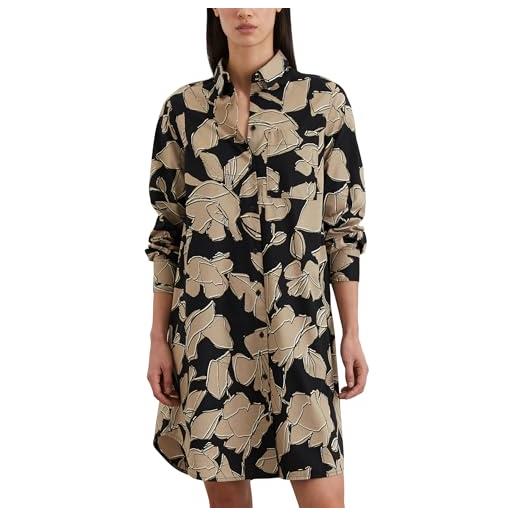 Marc O'Polo marc oߴpolo donna abito camicia con stampa integrale al ginocchio, multicolore (multi), 48